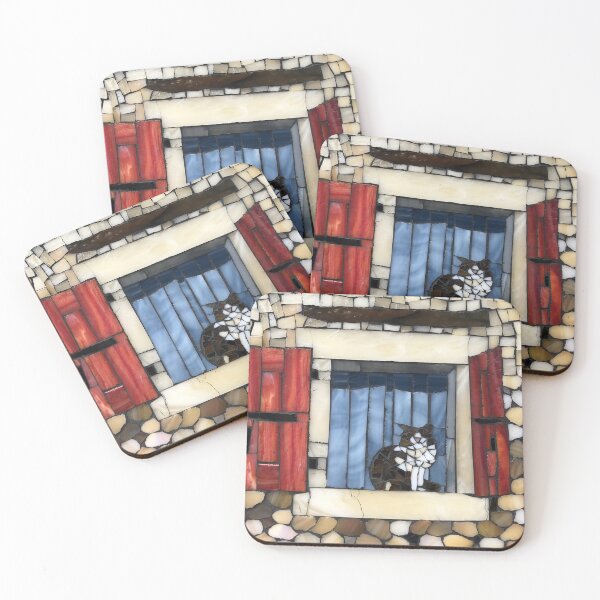 Item preview, Rustic Window with Kitty Cat designed and sold by LKFdesigns.