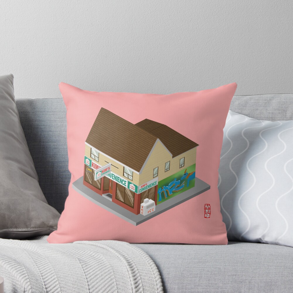 Item preview, Throw Pillow designed and sold by noeldrawsstuff.