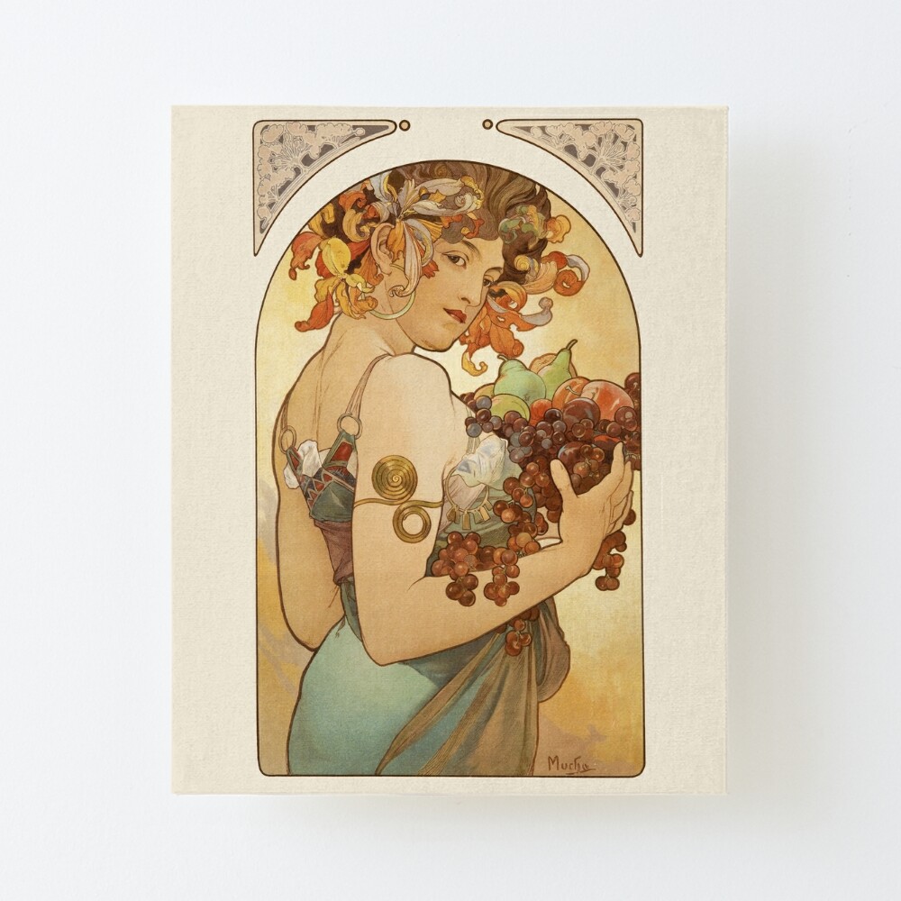 REVERIE Art Nouveau Woman Portrait Tote Bag for Sale by BulganLumini