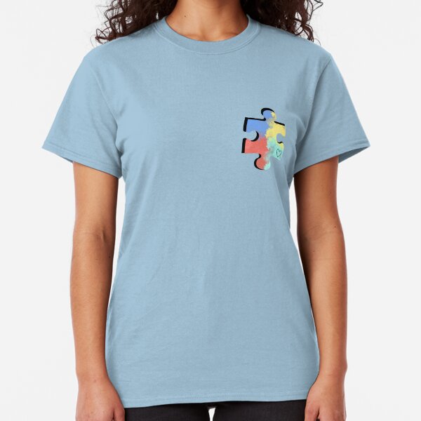 Autism Puzzle Piece Classic T-Shirt