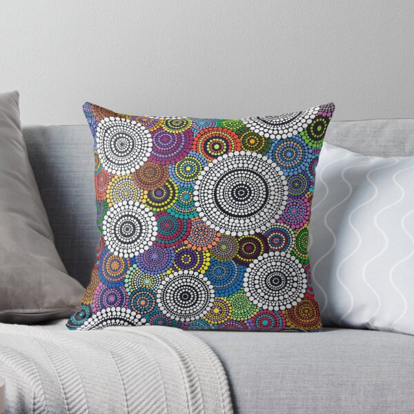 One Mob Throw Pillow