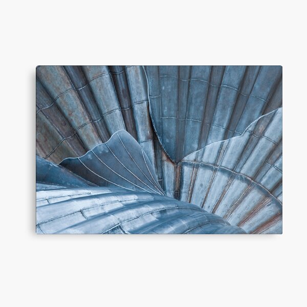 The Scallop detail, Aldeburgh, Suffolk Metal Print