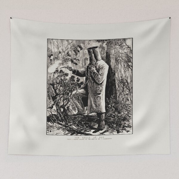 Item preview, Ned Kelly Making Last Stand At Glenrowan designed and sold by warishellstore.
