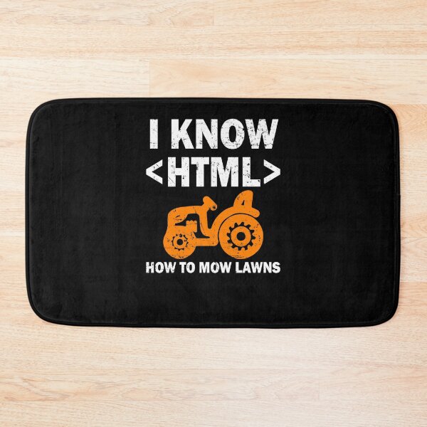 Item preview, Funny Dad Gift I Know How To Mow Lawns HTML designed and sold by TopDawgDesigns.