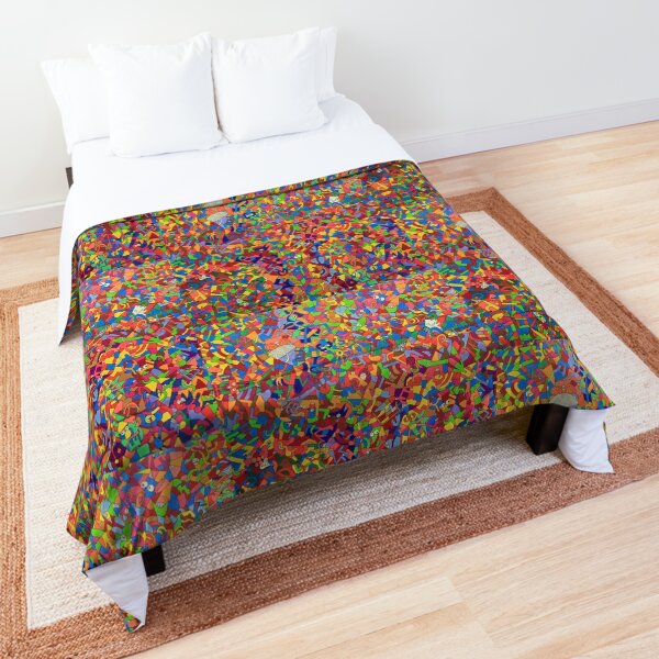 Color - Stream of Consciousness Series Comforter