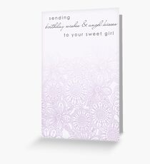 Sending Her Birthday Wishes Greeting Card