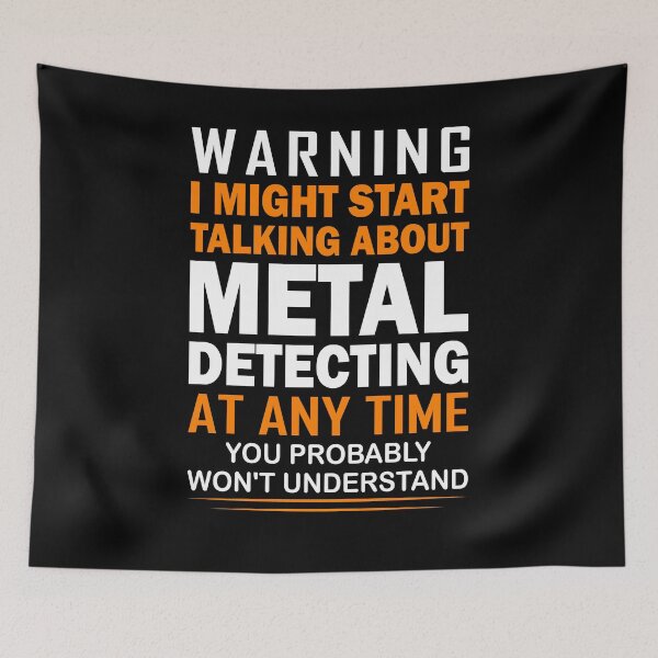 Item preview, Funny Metal Detector Detecting Gift  designed and sold by TopDawgDesigns.