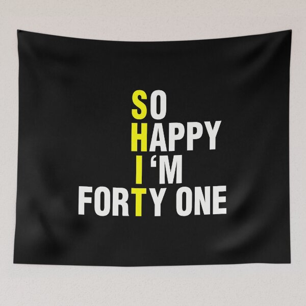 Item preview, 41 Birthday Funny Forty First Bday Gift designed and sold by TopDawgDesigns.
