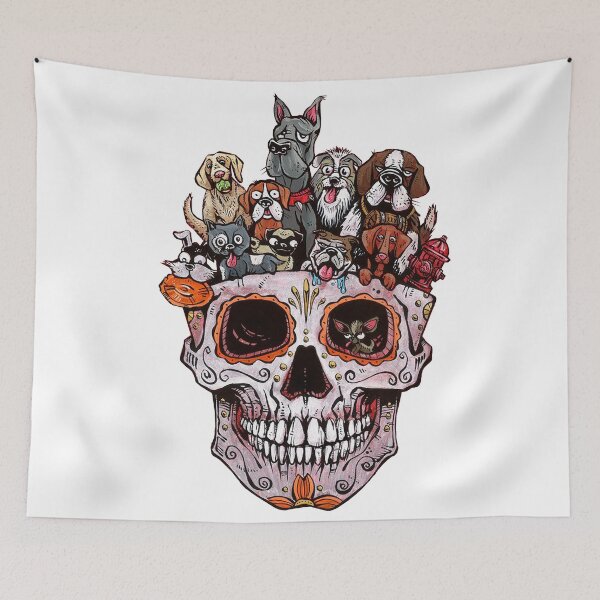 Item preview, Dogs Skull designed and sold by Charran.