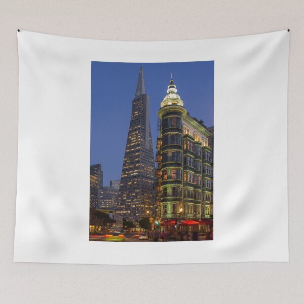 Item preview, Columbus and Transamerica Buildings designed and sold by Gerard Fornarotto.