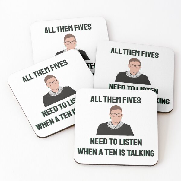 Item preview, RBG Ruth Bader Ginsburg designed and sold by Hevding.