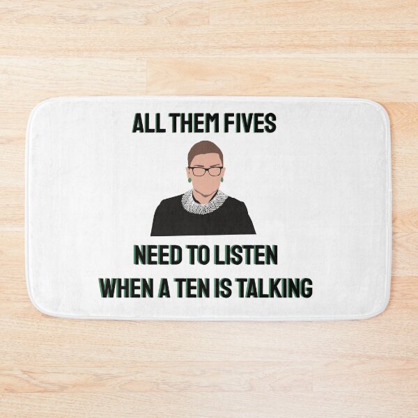 Item preview, RBG Ruth Bader Ginsburg designed and sold by Hevding.