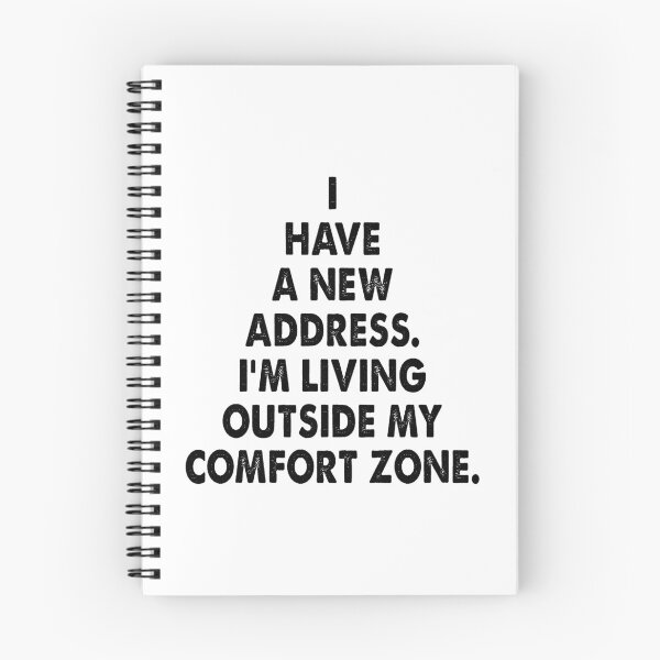 Item preview, Comfort Zone Motivational Message designed and sold by SeaAndLight.