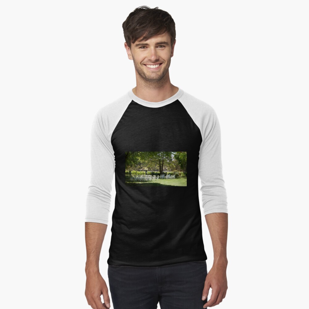 Item preview, Baseball ¾ Sleeve T-Shirt designed and sold by MagpieSprings.