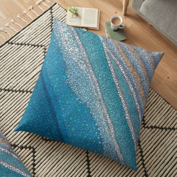 Avec les marées Coussin de sol