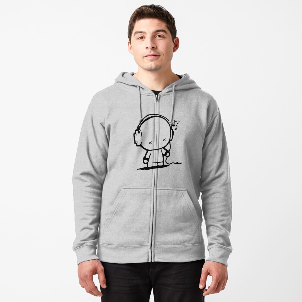 Music Man Zipped Hoodie
