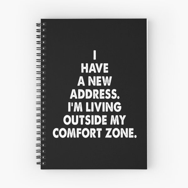 Item preview, Comfort Zone Motivational and Inspirational Message designed and sold by SeaAndLight.