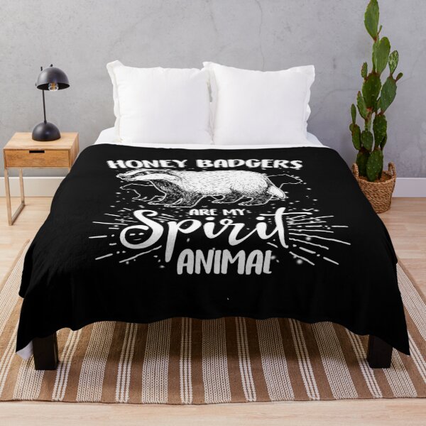 Item preview, Honey Badger Lover Spirit Animal Funny Gift designed and sold by TopDawgDesigns.