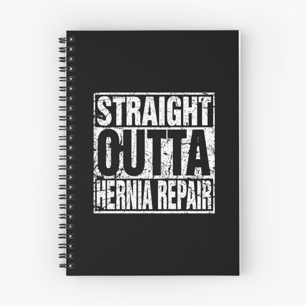 Item preview, Hernia Surgery Gift Straight Outta Funny designed and sold by TopDawgDesigns.