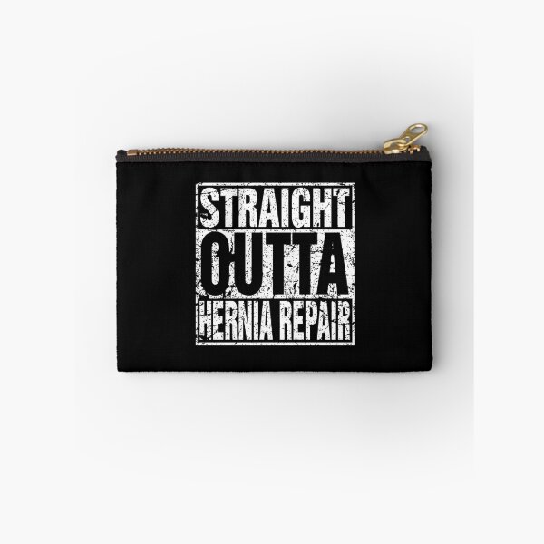 Item preview, Hernia Surgery Gift Straight Outta Funny designed and sold by TopDawgDesigns.