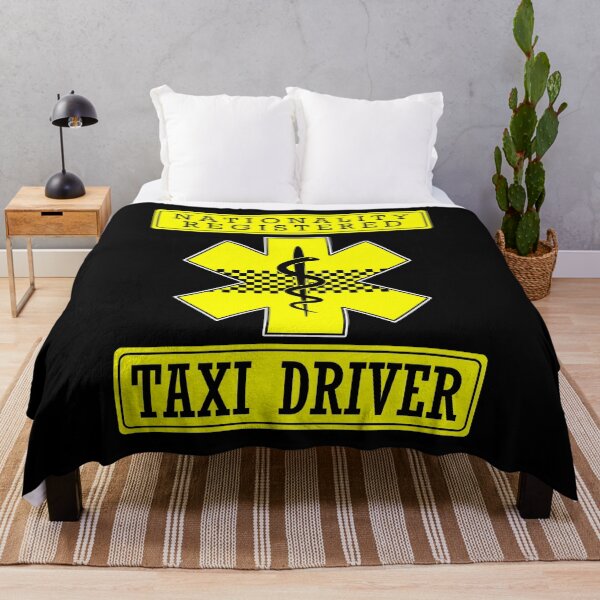 Item preview, Nationality Registered Taxi Driver Funny Gift designed and sold by TopDawgDesigns.