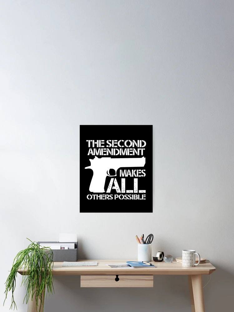 Thumbnail 2 of 3, Poster, Gun Owner Rights Second Amendment Gift designed and sold by TopDawgDesigns.