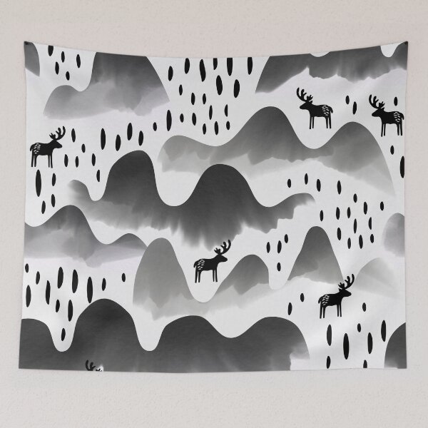 Item preview, Watercolor Mountains designed and sold by inkblotcreative.