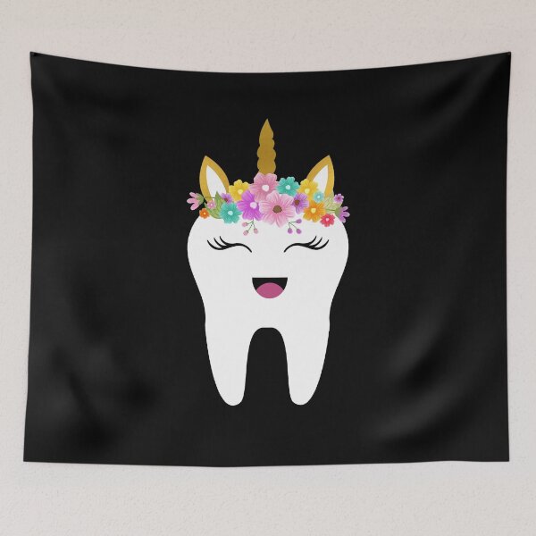 Item preview, Unicorn Tooth Dentist Tooth Fairy Gift designed and sold by TopDawgDesigns.
