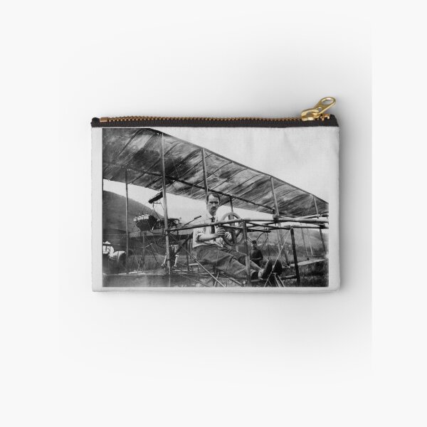 Item preview, Glenn Curtiss In His Biplane - 1908 designed and sold by warishellstore.