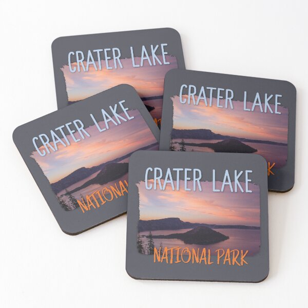 Item preview, Crater Lake National Park, Wizard Island Design designed and sold by AvocaSpring.