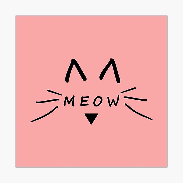 Item preview, Meow designed and sold by Paintings by gretzky.