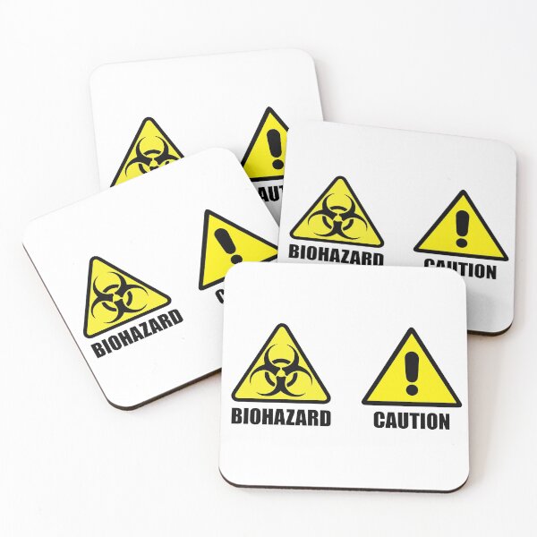 Item preview, Biohazard caution designed and sold by AkraidaxDesign.
