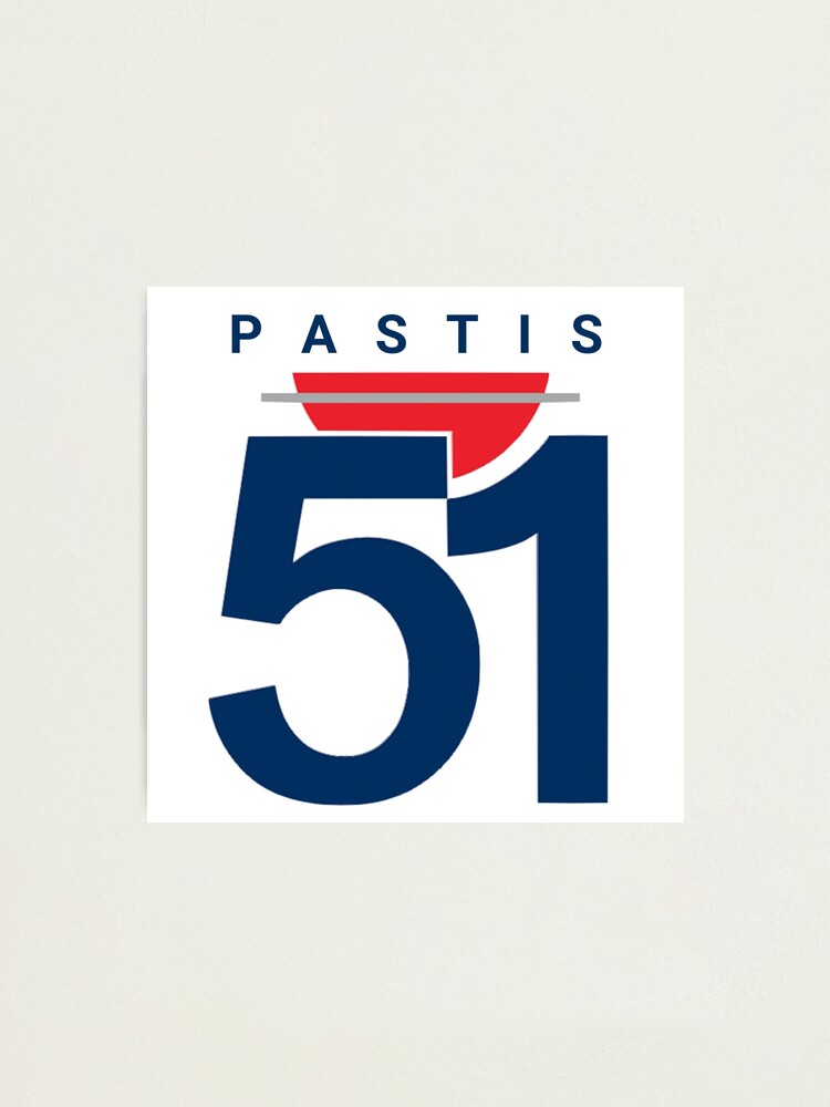 Pastis 51 Small Photographic Print By Isadu04 Redbubble