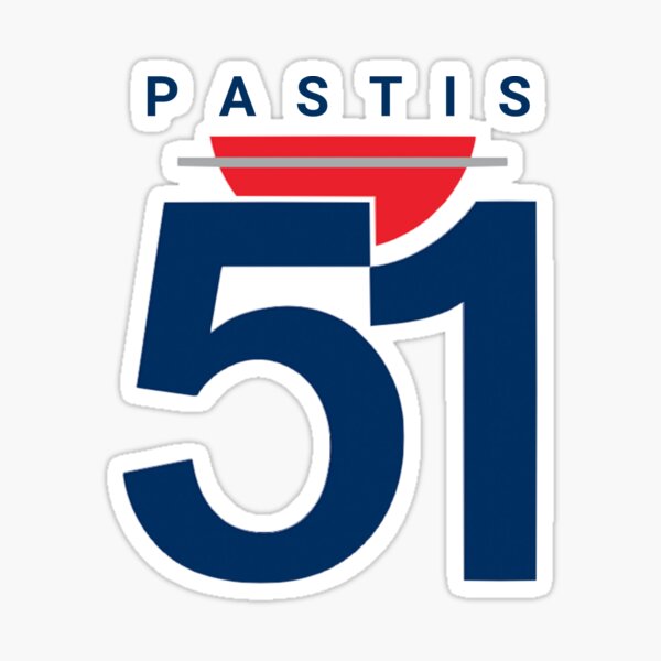 Pastis 51 (Petit) Sticker