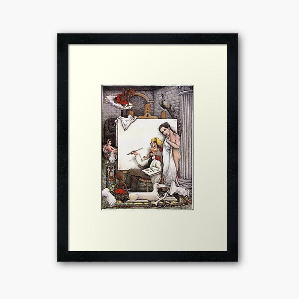 Back to the Grindstone by Tim Raglin Framed Art Print