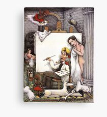 Back to the Grindstone by Tim Raglin Canvas Print