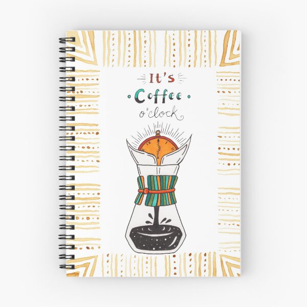 Item preview, Coffee O'clock | Marker Pen Ilustration Painting designed and sold by inkhivecreative.