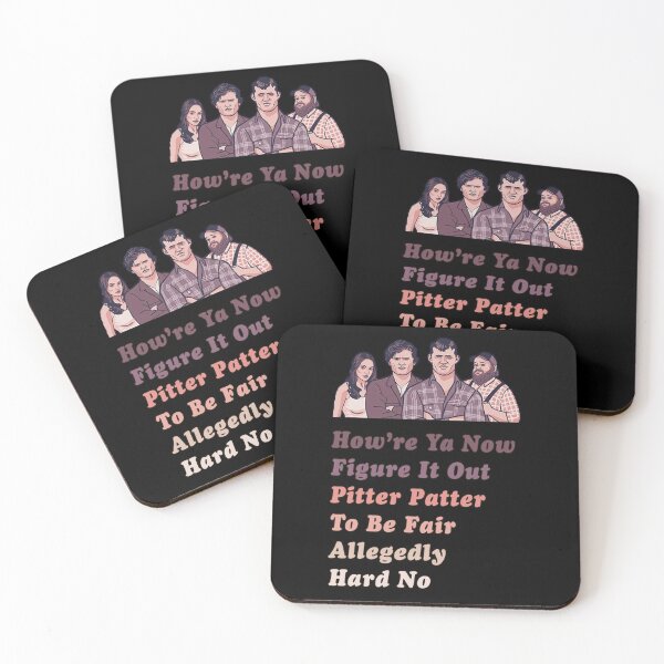 Item preview, How're Ya Now, Figure it Out, Pitter Patter, To Be Fair - LetterKenny Parody designed and sold by SuperUberLame.