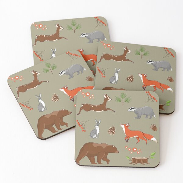 Item preview, Forest animals designed and sold by Jelena Slijepcevic.