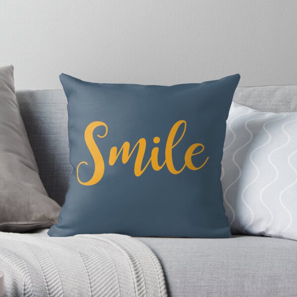 SMILE - sonríe Cojín