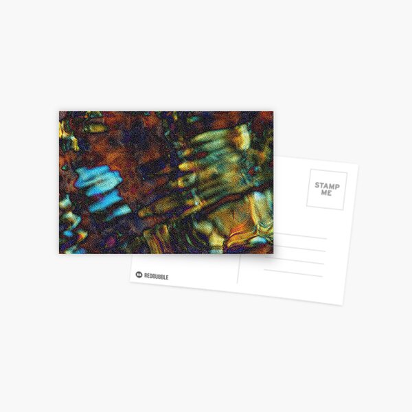 Menauhant Wind Abstract Postcard