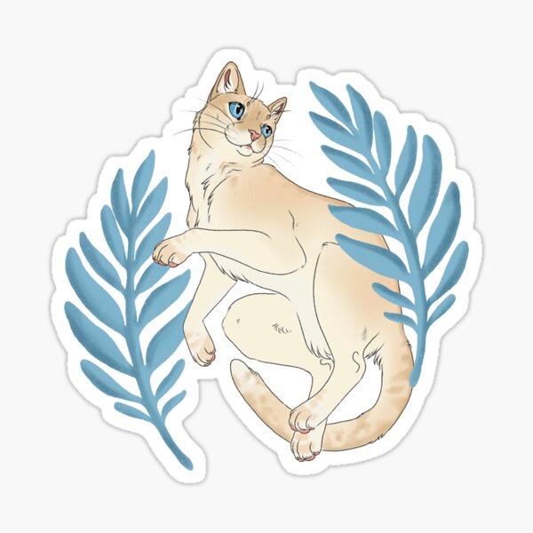 Elegant Kitter Sticker