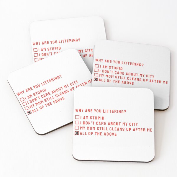 Item preview, Littering  designed and sold by PiscesVibes.