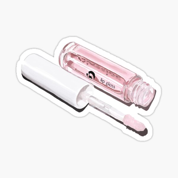 Lip Gloss Stickers Redbubble
