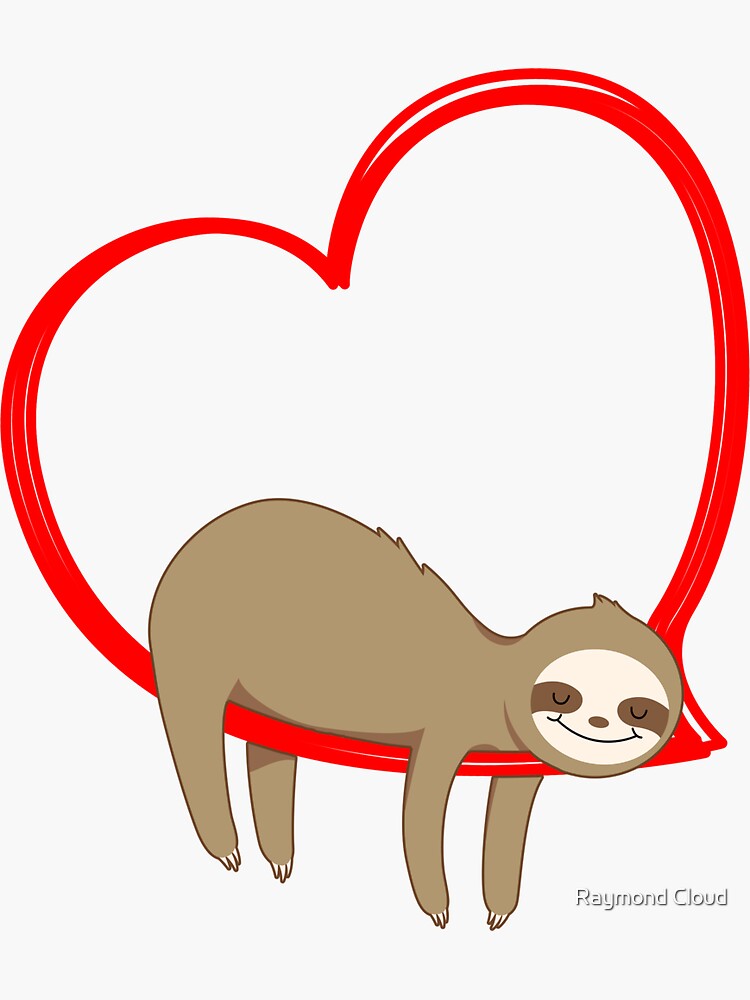 Sloth Valentines T Shirt Girls Women Sloths Valentine Gifts