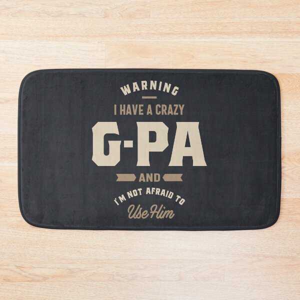 Item preview, Warning I Have a Crazy G-Pa Grandpa Gift designed and sold by cidolopez.