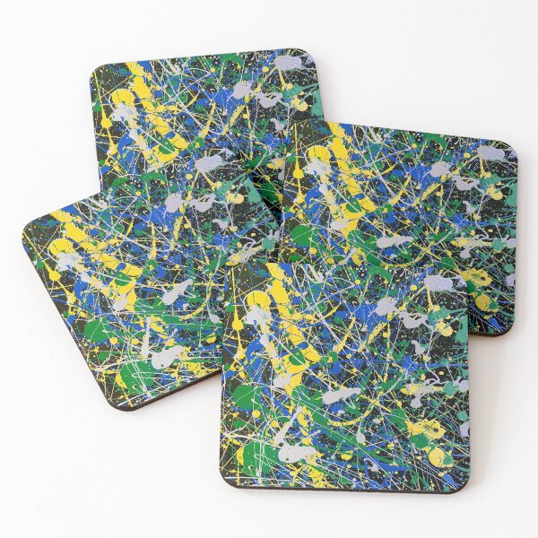 Item preview, Jackson Pollock Inspired Splatter 1980's paint designed and sold by goodedesign.
