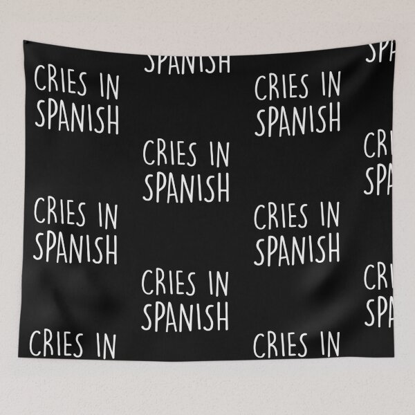 Item preview, Cries in Spanish designed and sold by amilli.