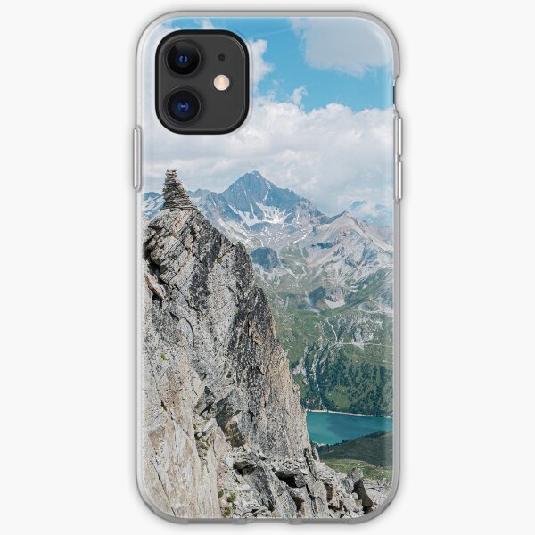 Perspectives montagnardes Coque souple iPhone