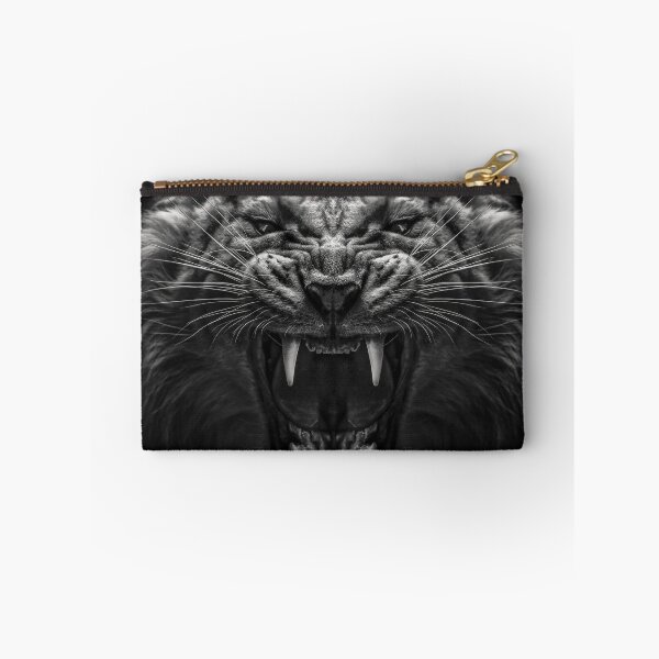 Item preview, wild Tiger face black and white  designed and sold by Mk5studio.